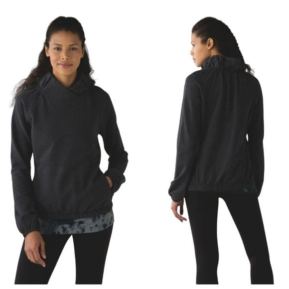 Lululemon Women After All Pullover Size 4 Grey - Picture 1 of 10